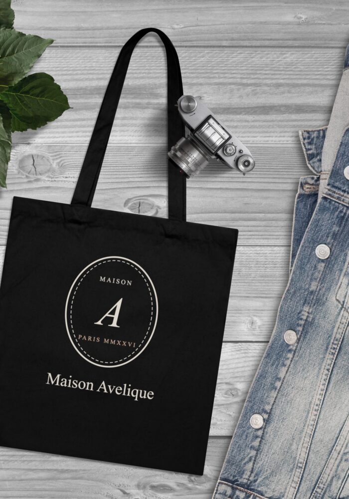 Maison Tote Bag in Black, view 3