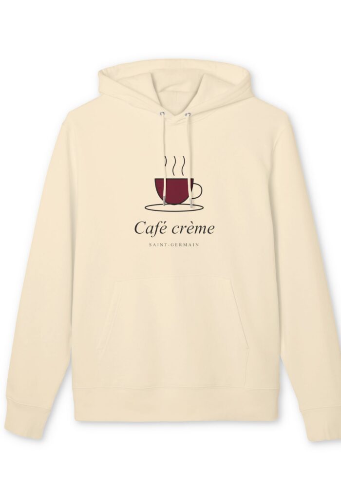Café Crème Organic Hoodie in Natural Raw