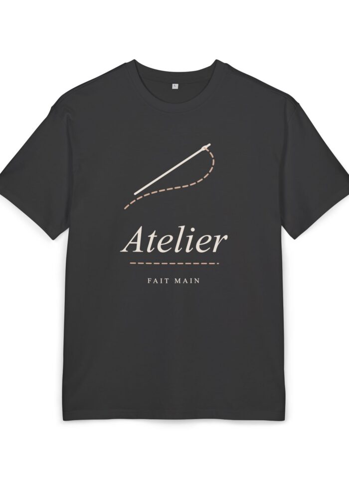 Atelier Oversized Tee in Black
