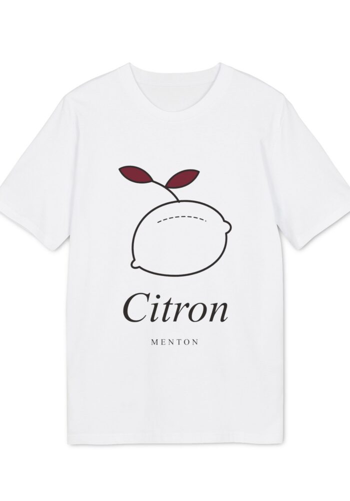 Citron Organic Tee in White
