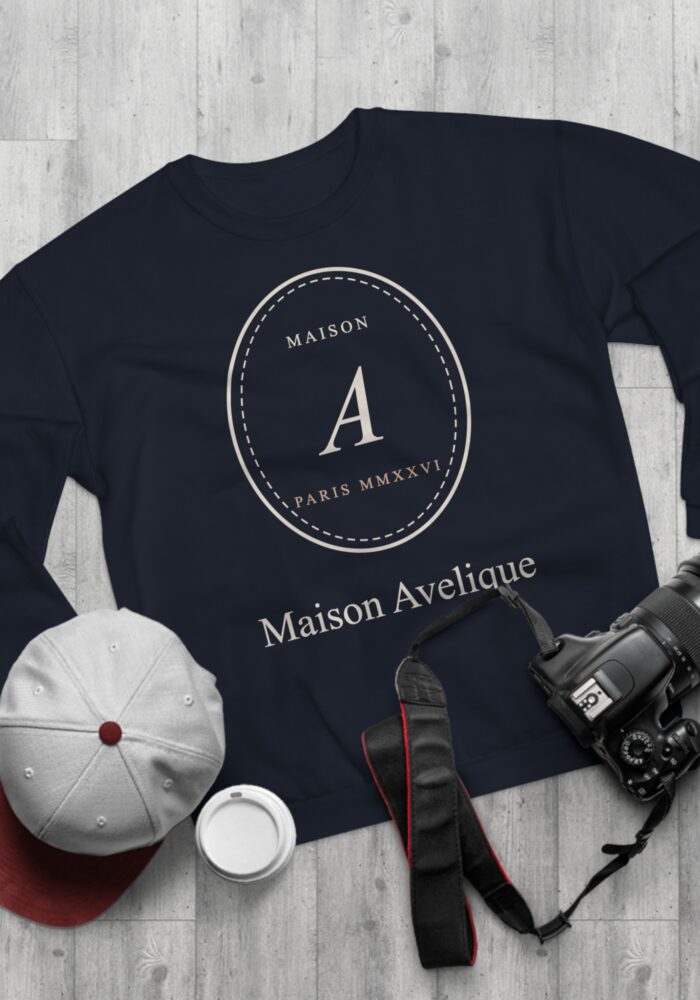 Maison Sweatshirt in Navy, view 3