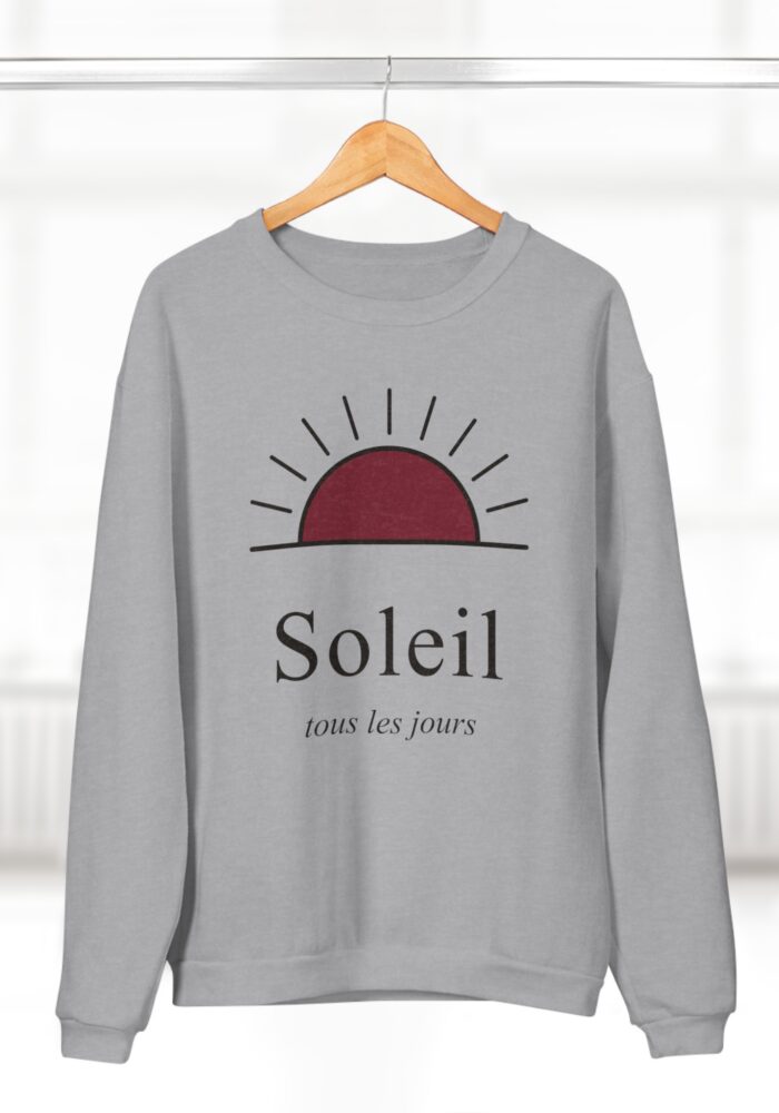 Soleil Sweatshirt in Heather Grey, view 4
