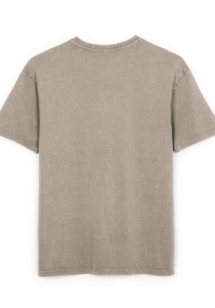 Soleil Washed Tee in Dark Khaki, view 2