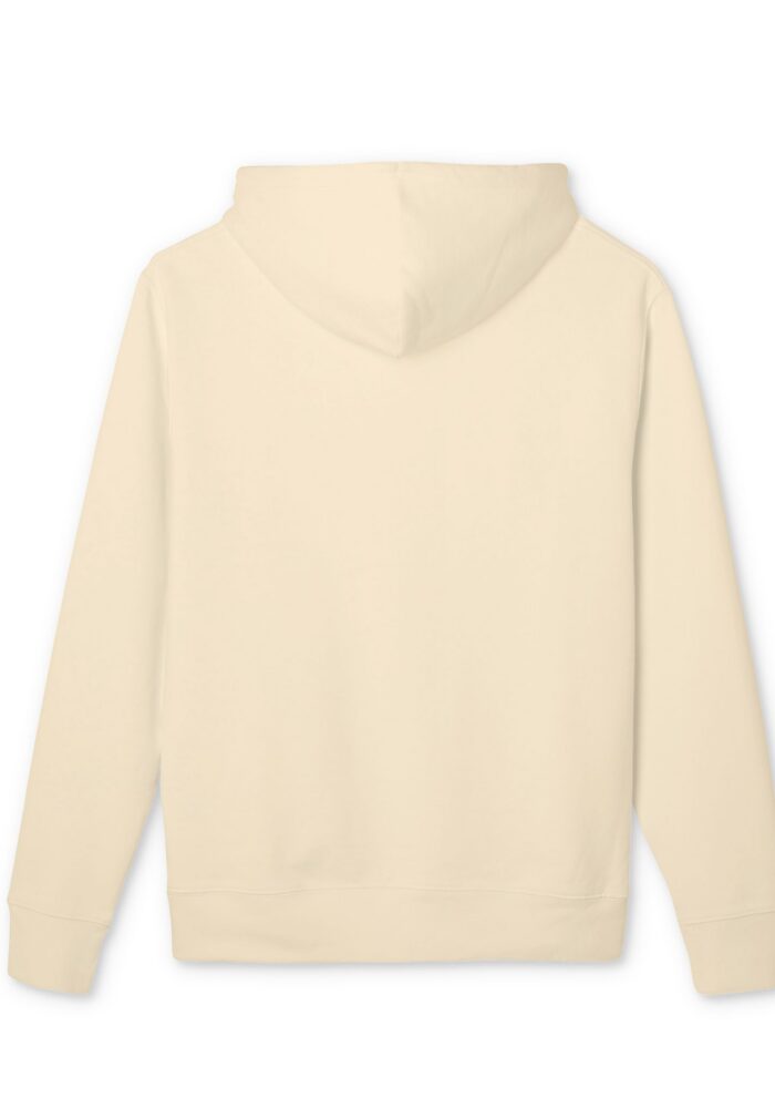 Café Crème Organic Hoodie in Natural Raw, view 2