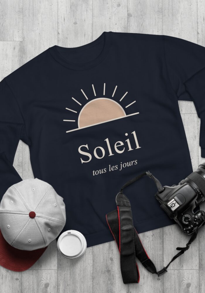 Soleil Sweatshirt in Navy, view 3