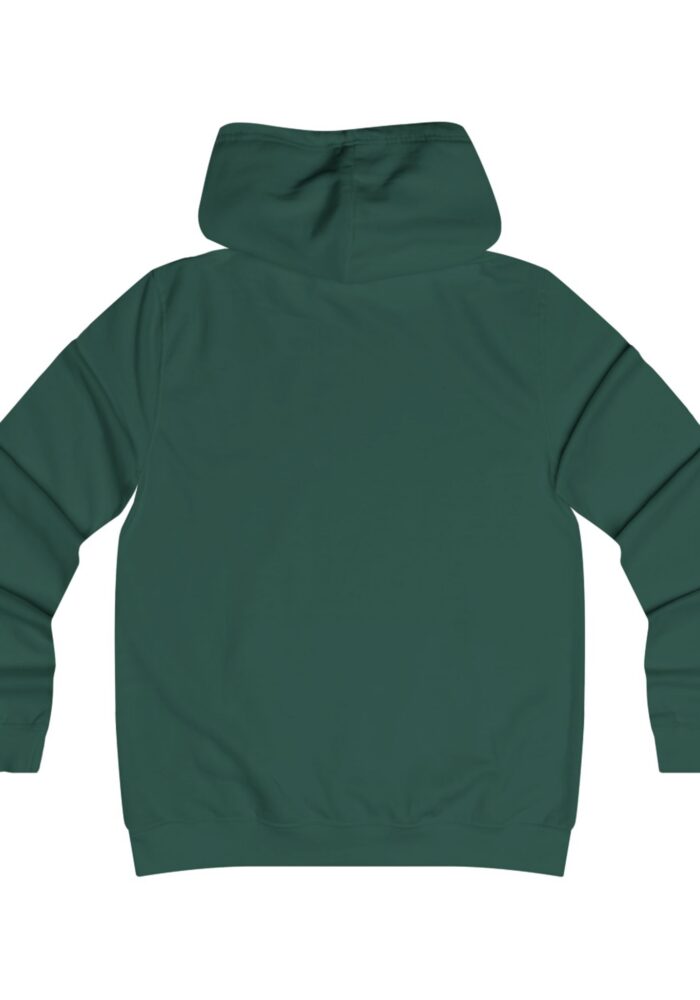 Tulipe Women’s Hoodie in Bottle Green, view 2