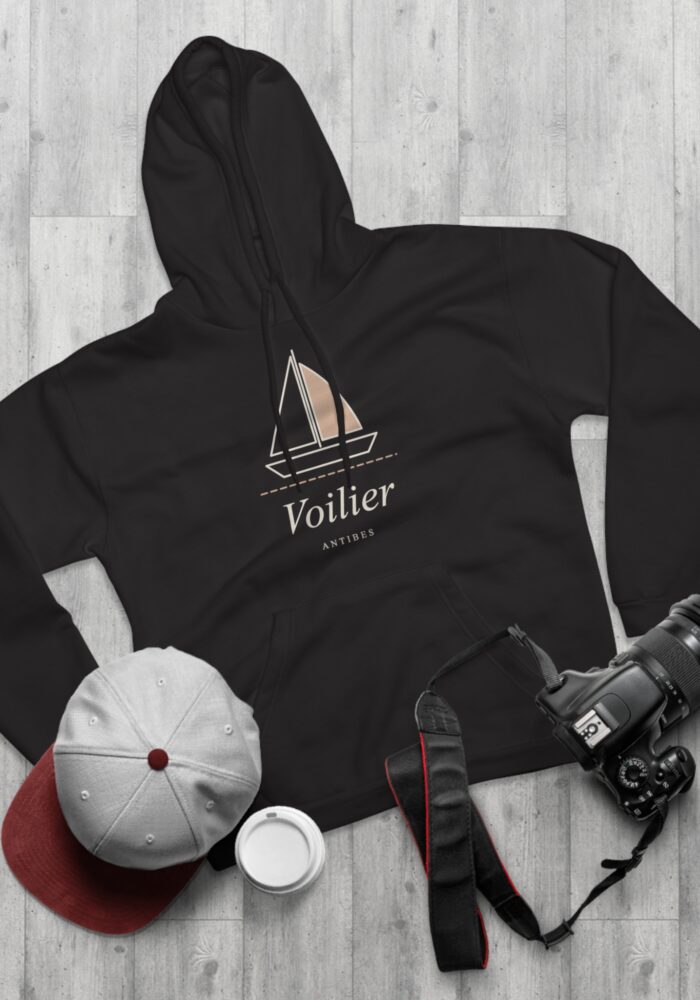 Voilier Hoodie in Black, view 3