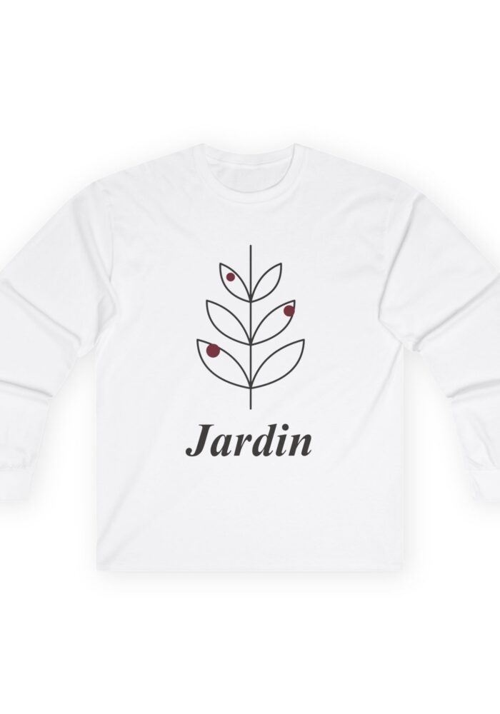 Jardin Long Sleeve Tee in White