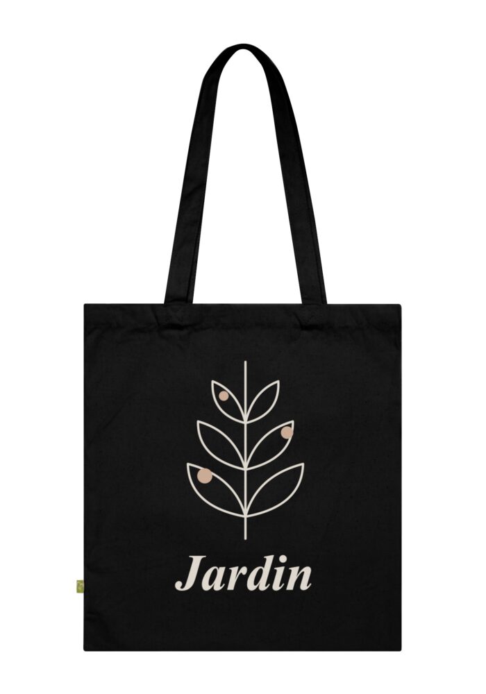 Jardin Tote Bag in Black