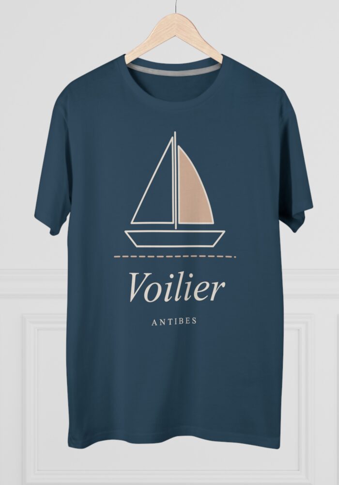 Voilier Tee in Denim, view 4