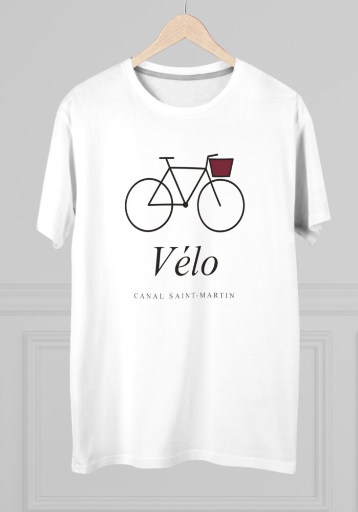 Vélo Tee in White, view 4