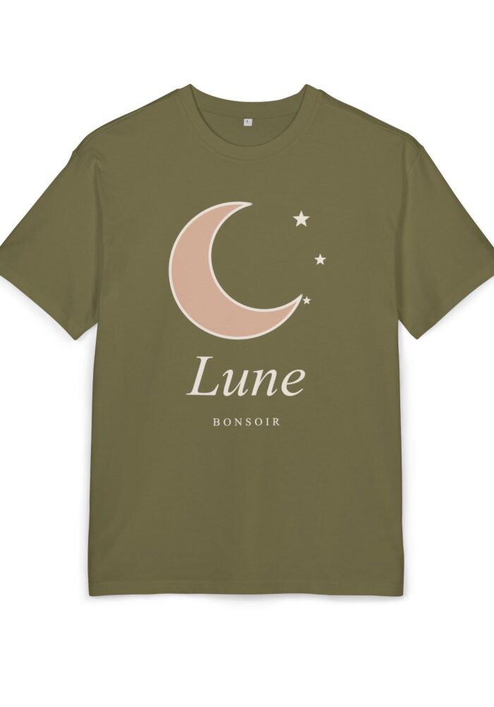 Lune Oversized Tee in Olive
