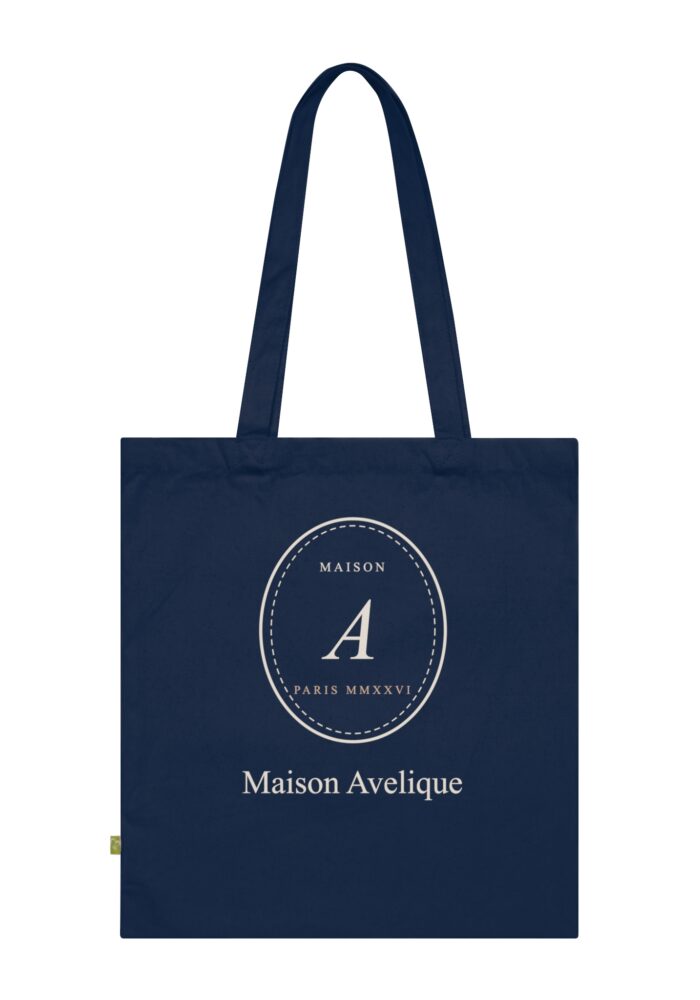 Maison Tote Bag in French Navy