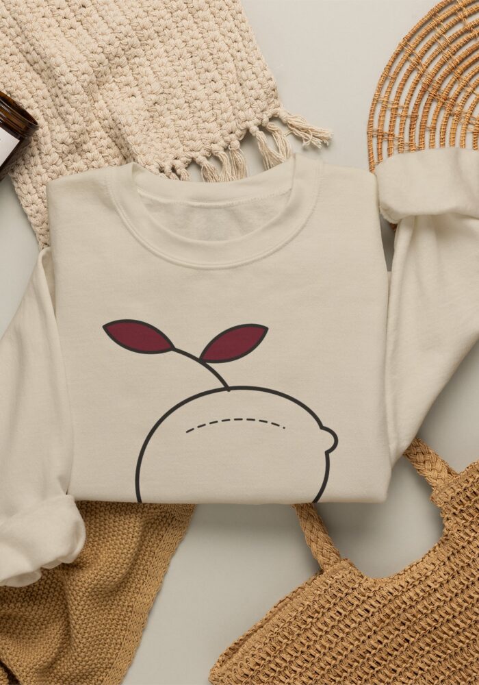 Citron Sweatshirt in Sand, view 4