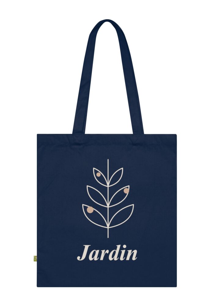 Jardin Tote Bag in French Navy