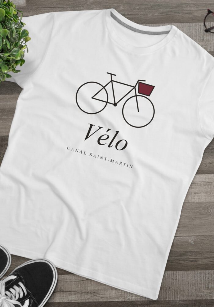 Vélo Tee in White, view 3