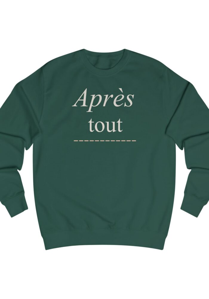 Après Tout Sweatshirt in Bottle Green
