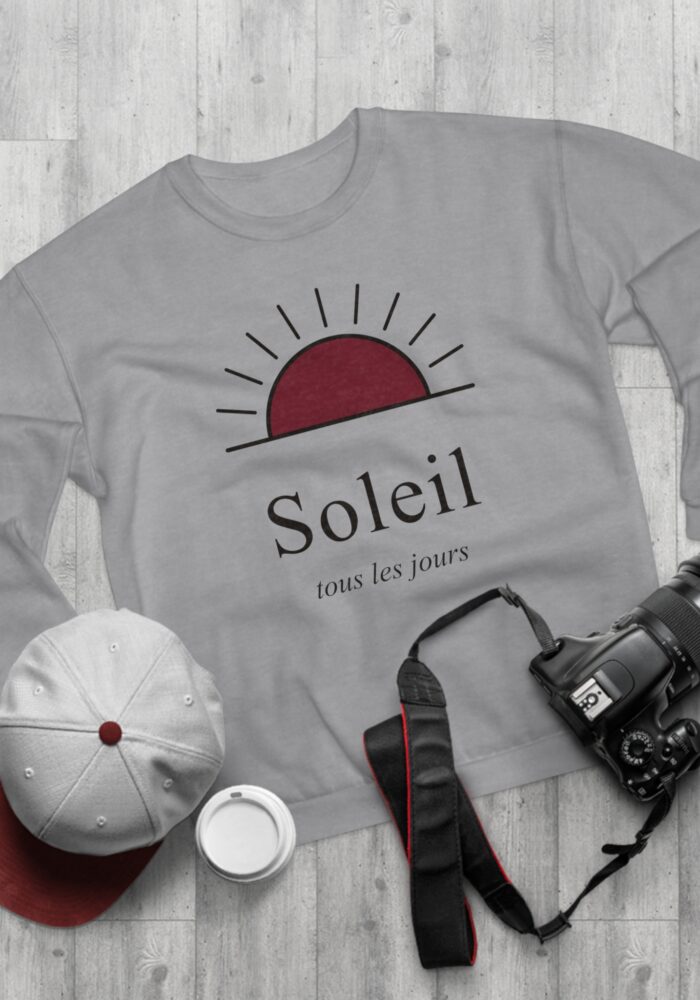 Soleil Sweatshirt in Heather Grey, view 3