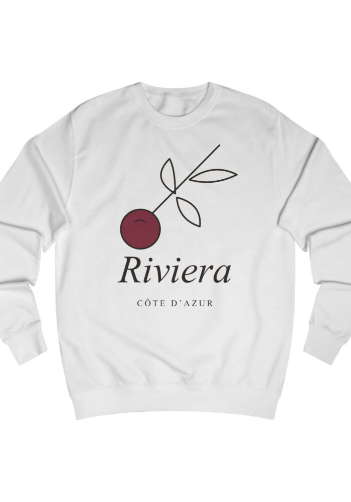 Riviera Sweatshirt in Arctic White