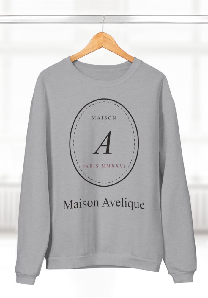 Maison Sweatshirt in Heather Grey, view 4