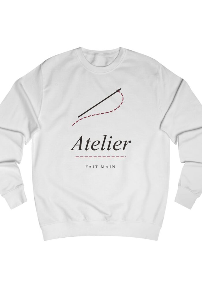 Atelier Sweatshirt in Arctic White