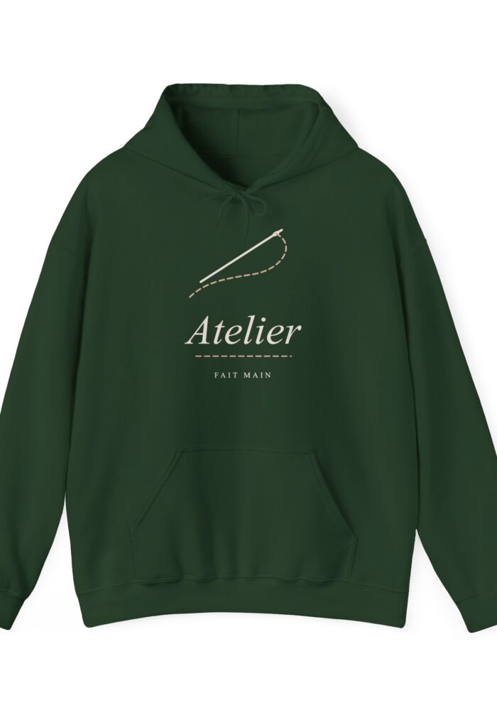 Atelier Hoodie in Forest Green