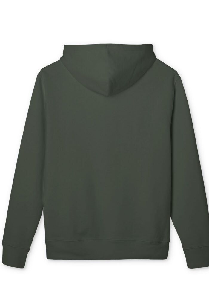 Café Crème Organic Hoodie in Khaki, view 2