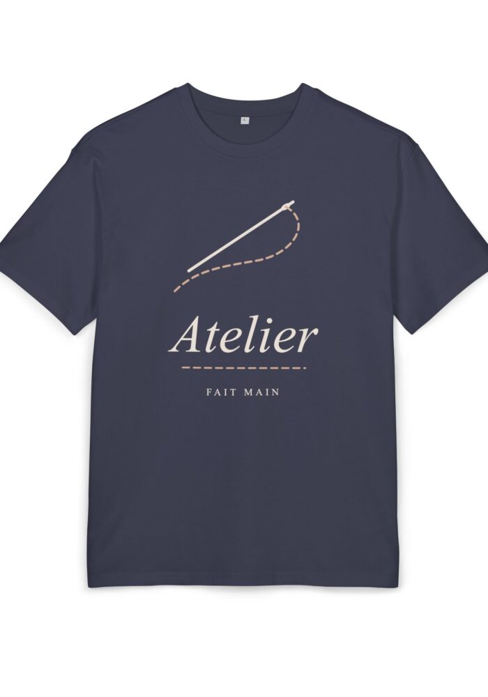 Atelier Oversized Tee in Navy