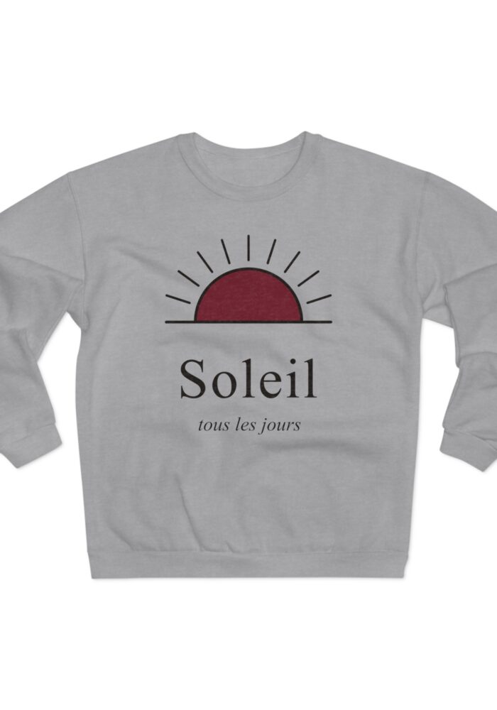 Soleil Sweatshirt in Heather Grey