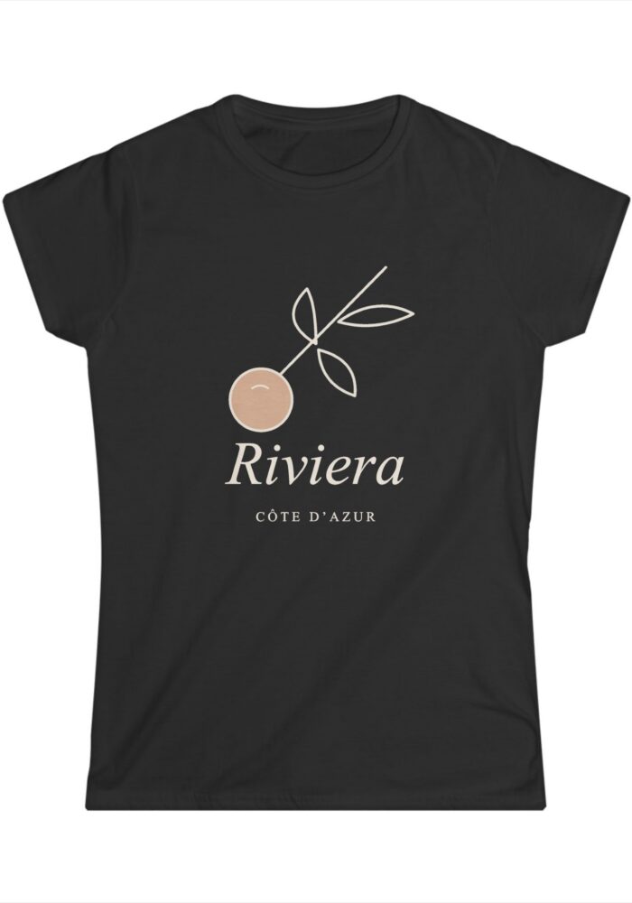 Riviera Women's Tee in Black