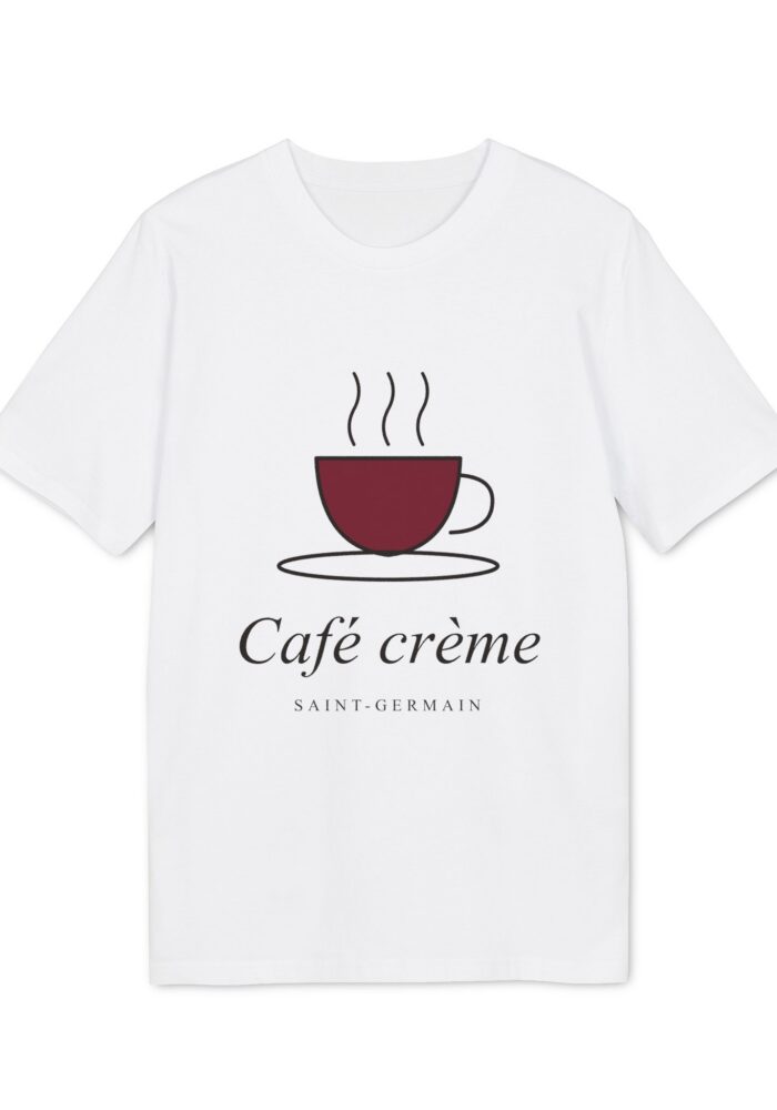 Café Crème Organic Tee in White
