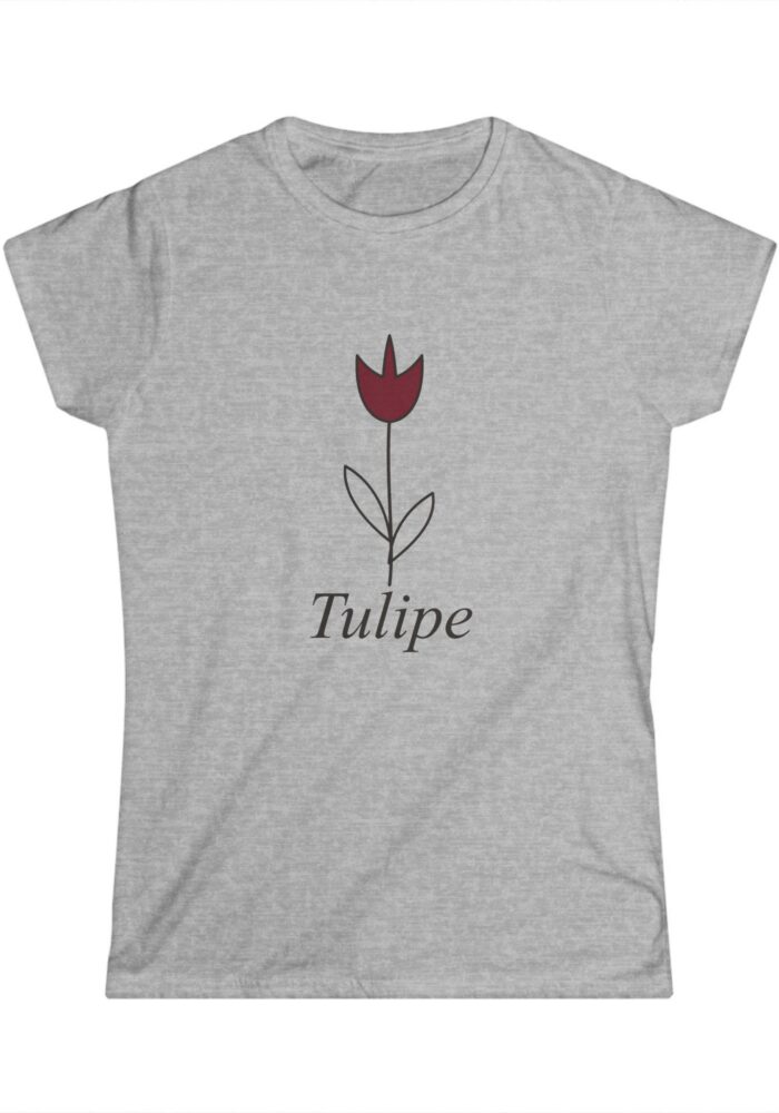 Tulipe Women’s Tee in Sport Grey