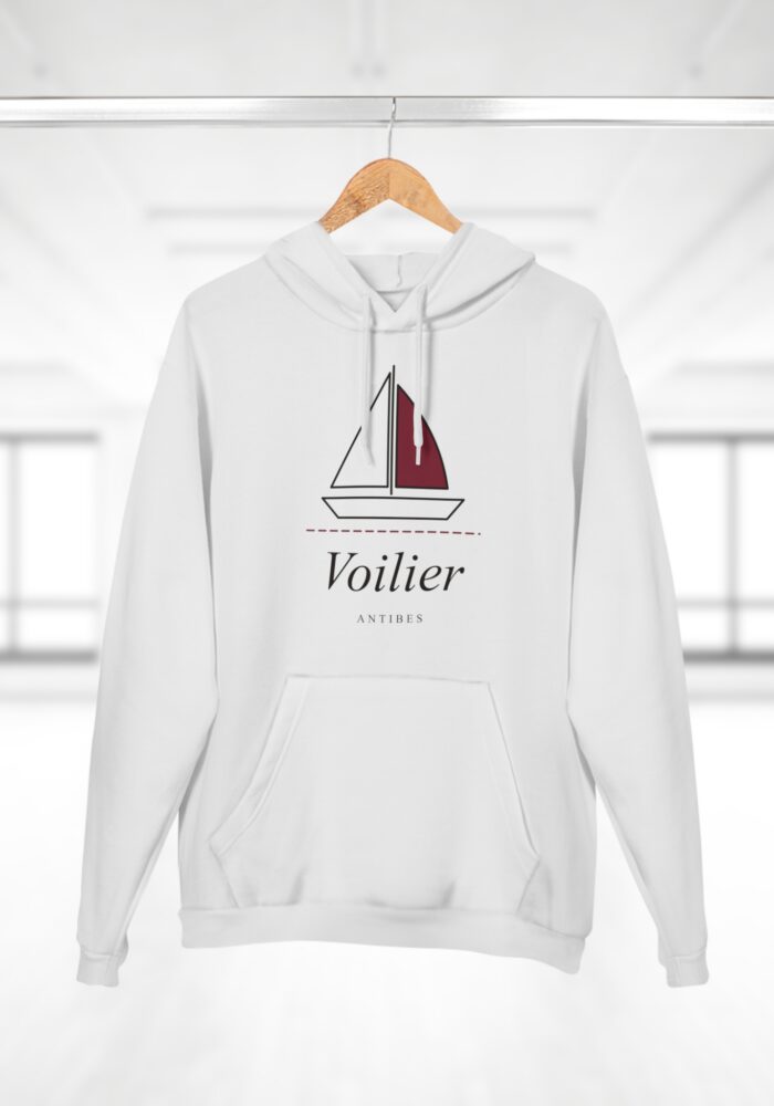 Voilier Hoodie in White, view 4