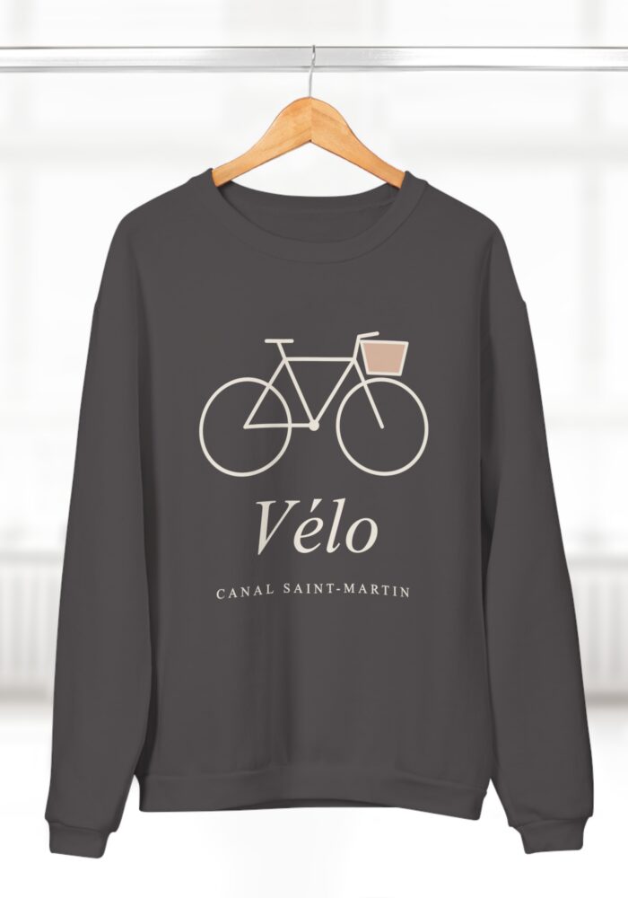 Vélo Sweatshirt in Anthracite, view 4