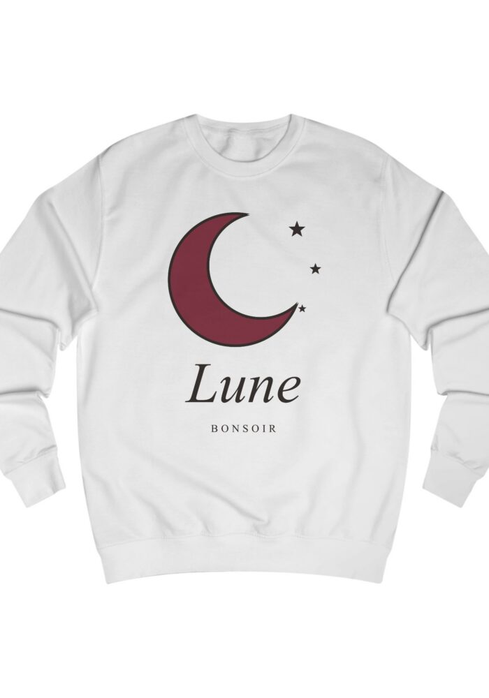Lune Sweatshirt in Arctic White