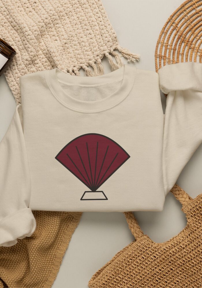 Coquillage Sweatshirt in Sand, view 4