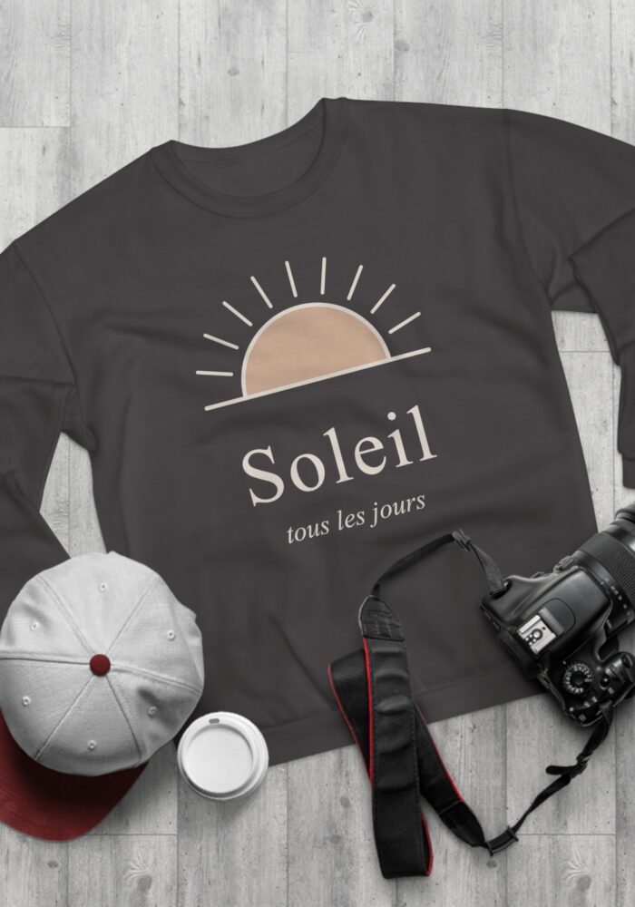Soleil Sweatshirt in Anthracite, view 3