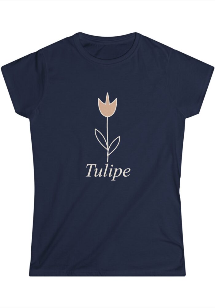 Tulipe Women’s Tee in Navy
