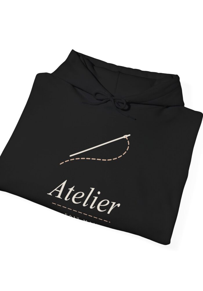 Atelier Hoodie in Black, view 4
