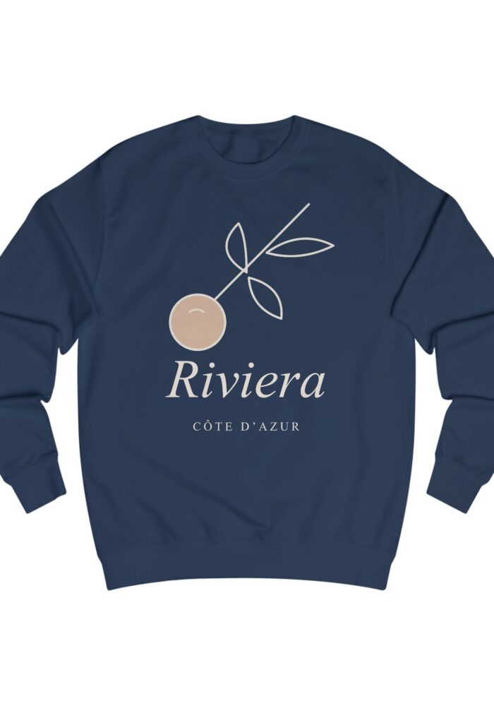 Riviera Sweatshirt in Oxford Navy
