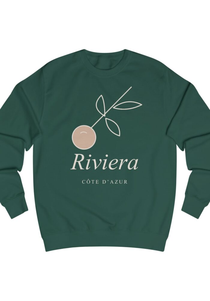 Riviera Sweatshirt in Bottle Green