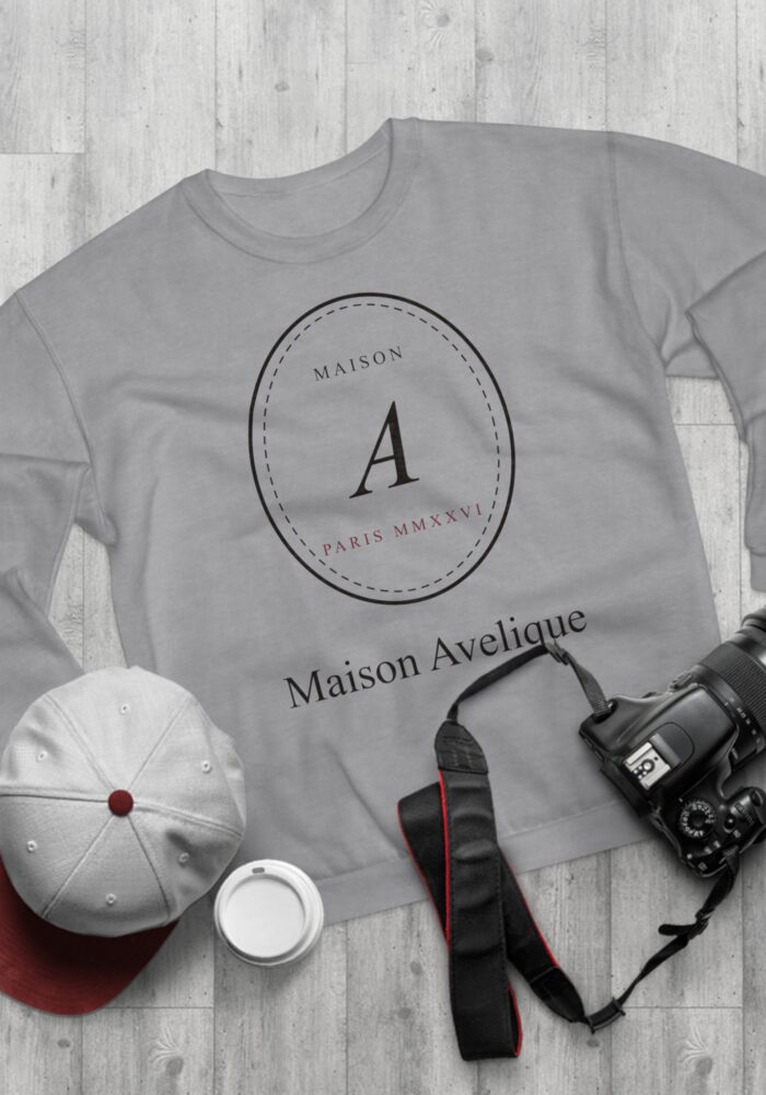 Maison Sweatshirt in Heather Grey, view 3