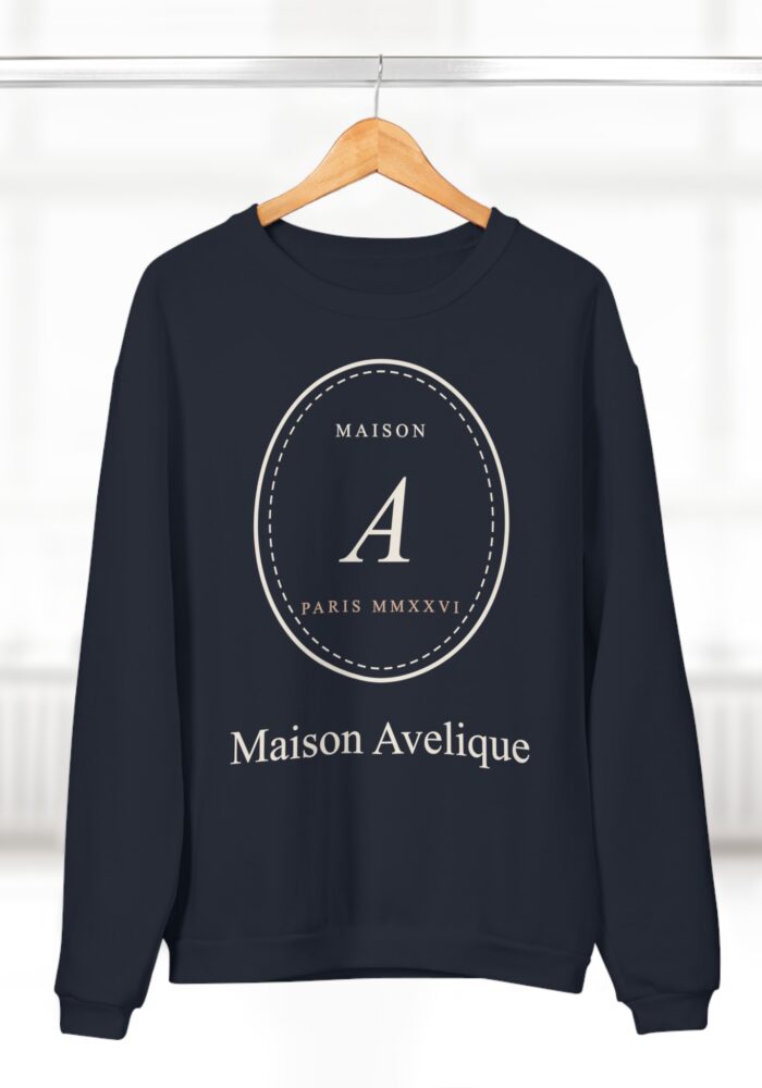 Maison Sweatshirt in Navy, view 4
