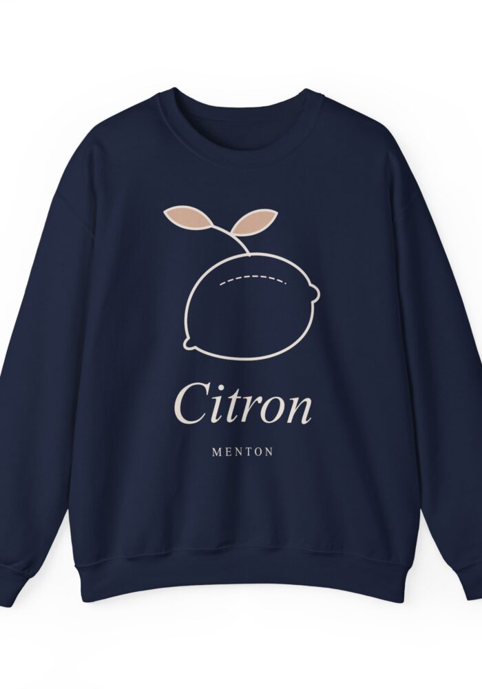 Citron Sweatshirt in Navy