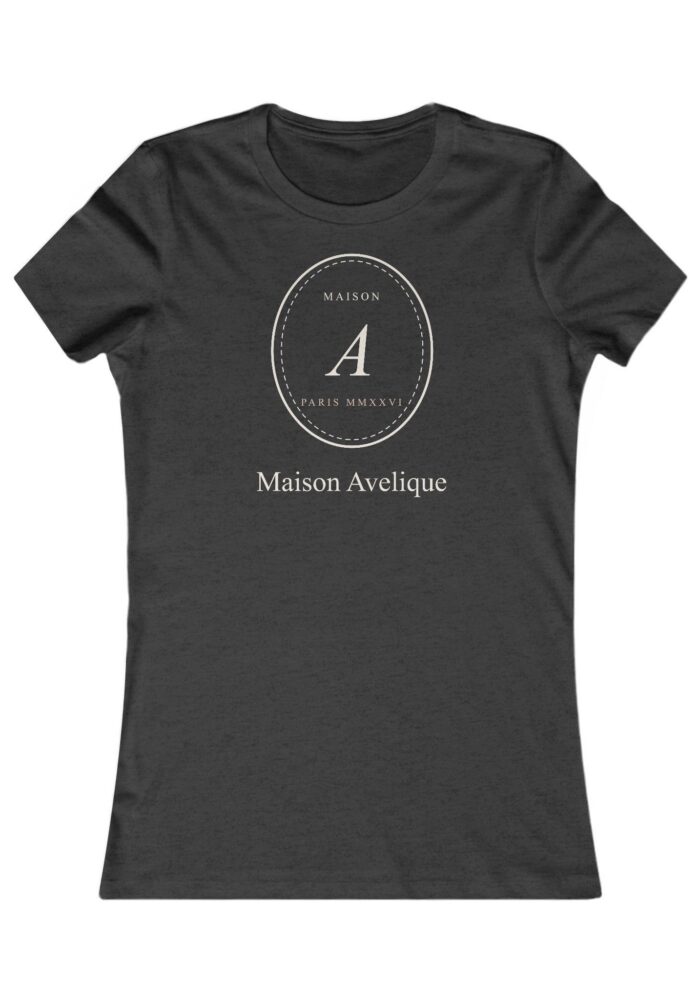 Maison Women's Tee in Dark Grey Heather