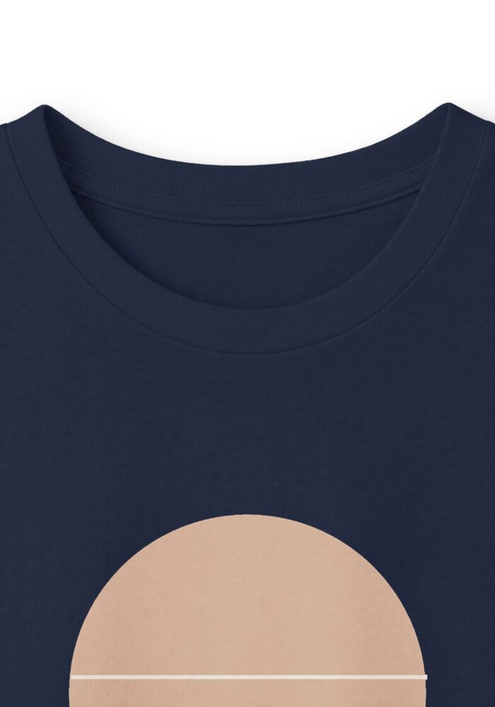 Petit Matin Long Sleeve Tee in Navy, view 3