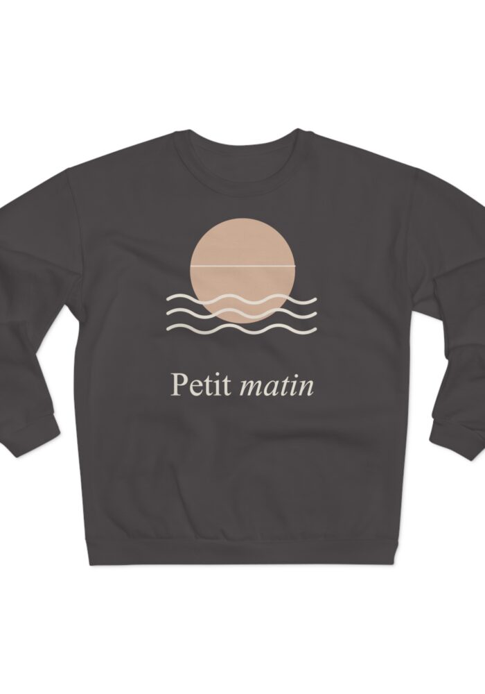 Petit Matin Sweatshirt in Anthracite