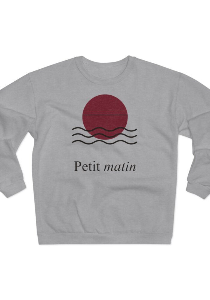 Petit Matin Sweatshirt in Heather Grey