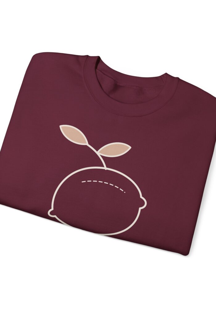 Citron Sweatshirt in Maroon, view 3