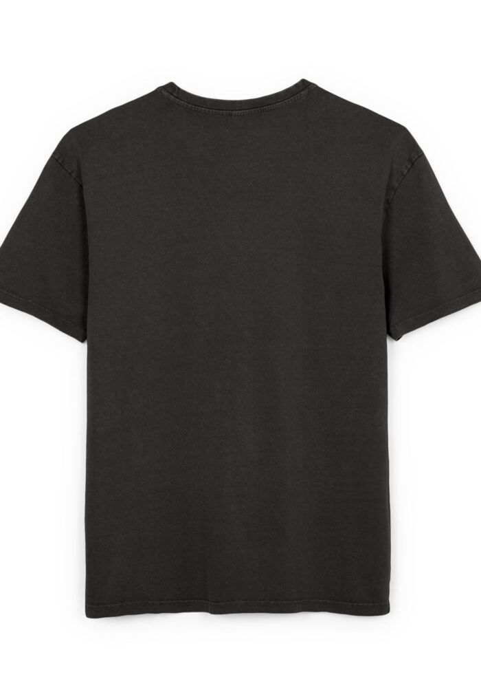 Soleil Washed Tee in Black, view 2